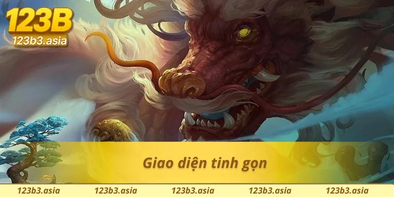 Giao diện Long Vương Truyền Kỳ thiết kế tinh gọn 