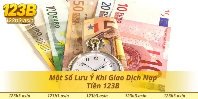 Một số lưu ý khi thực hiện quá trình giao dịch