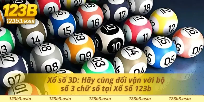 Chỉ 3 con số: Cả vận may đang chờ bạn tại Xổ Số 123b
