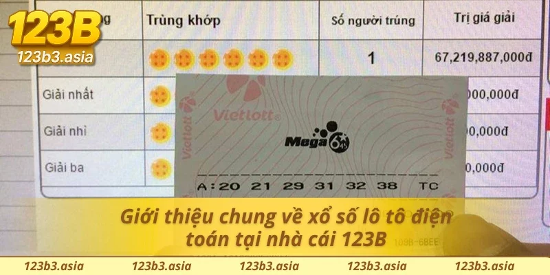 Giới thiệu về xổ số lô tô điện toán tại nhà cái 123B